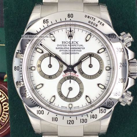 rolex daytona zifferblätter|Rolex daytona stahl.